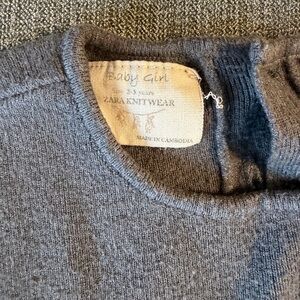 Zara Baby Gray Sweater